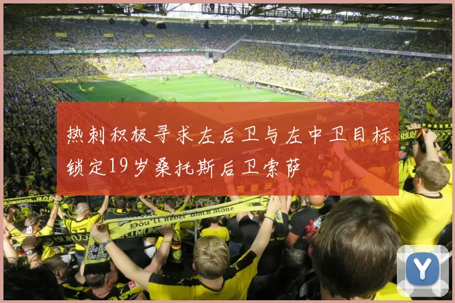 热刺积极寻求左后卫与左中卫目标锁定19岁桑托斯后卫索萨